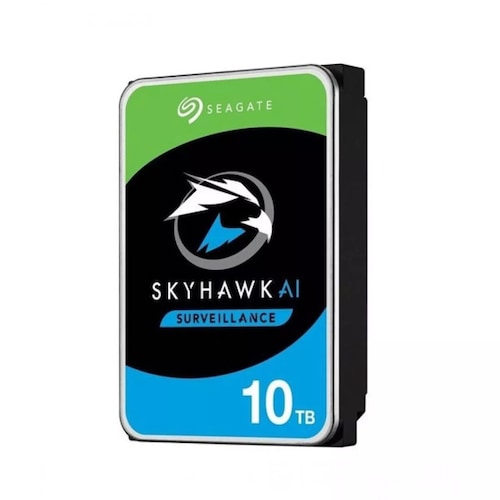 Disco Duro para Videovigilancia Seagate SkyHawk AI Surveillance 3.5", 10TB 