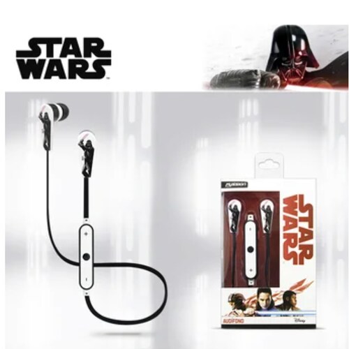 Audifonos Bluetooth Star Wars Darth Vader Manos Libres Inalambricos Recargables