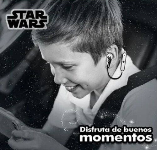 Audifonos Bluetooth Star Wars Darth Vader Manos Libres Inalambricos Recargables