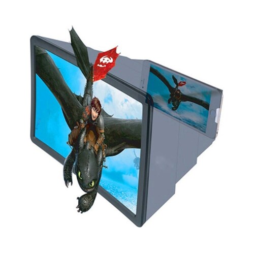 Lupa Amplificadora De Pantalla Para Teléfono 10 Pulgadas Ele-Gate HOGF2 Color Negro