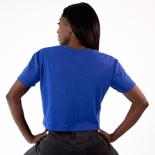 Crop top Azul- Pride. UNISEX. 