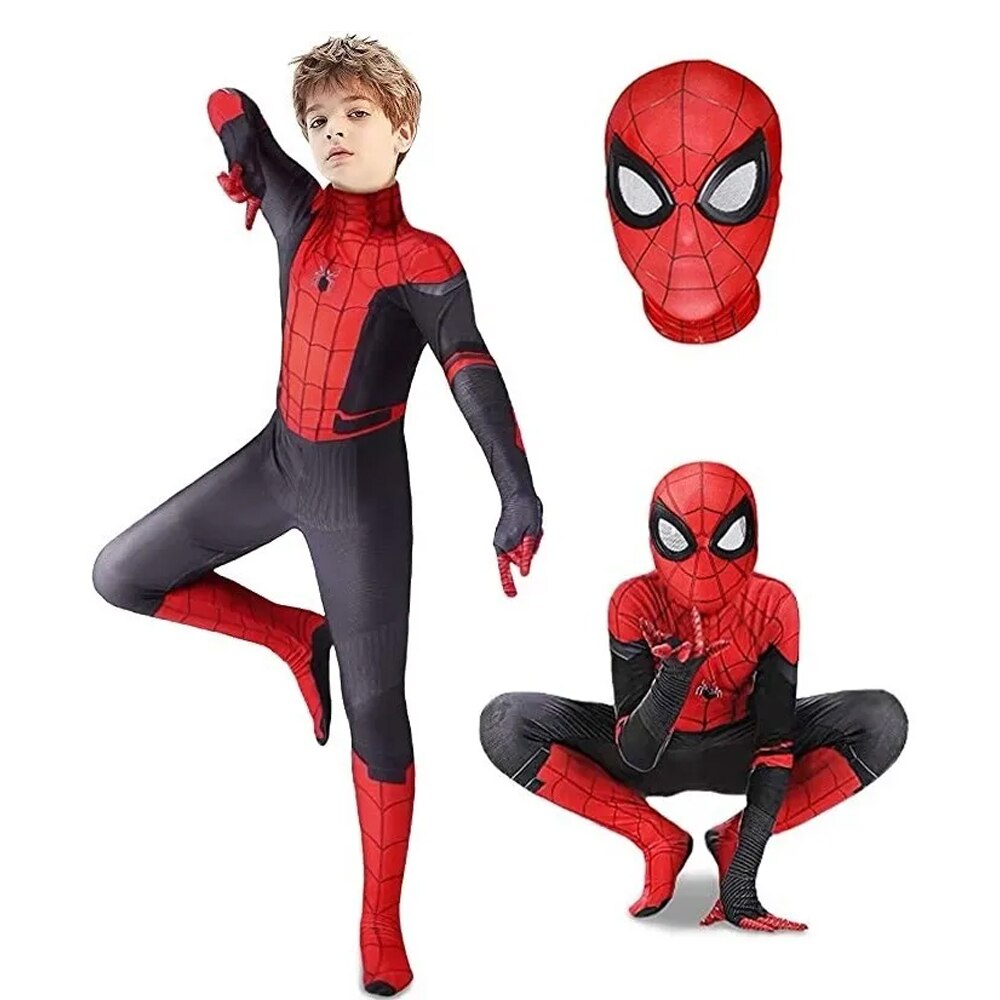 Disfraz Spiderman Heroes Expedition Hombre Ara a Ni os Cosplay Ropa