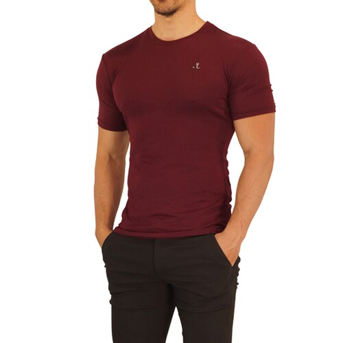 John Leopard Playera  Manga Corta Metal Emblem