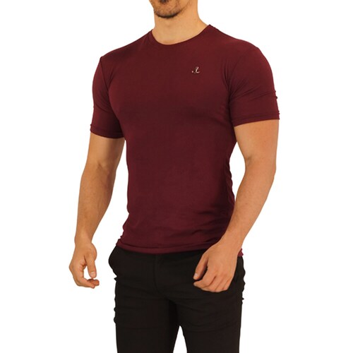 John Leopard Playera  Manga Corta Metal Emblem