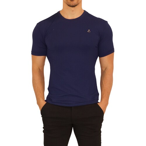 John Leopard Playera  Manga Corta Metal Emblem