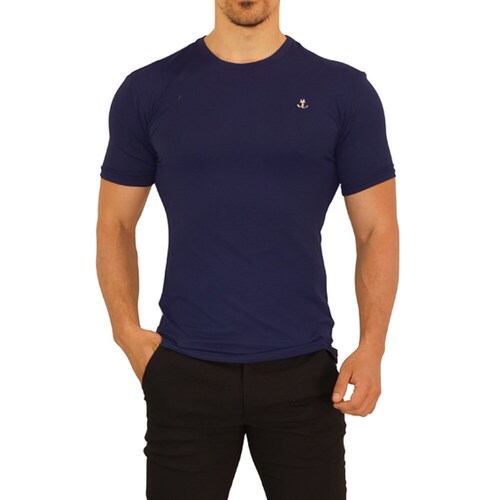 John Leopard Playera  Manga Corta Metal Emblem