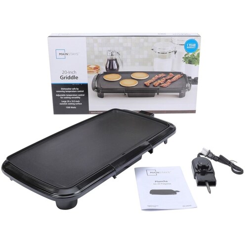 Plancha electrica para freir