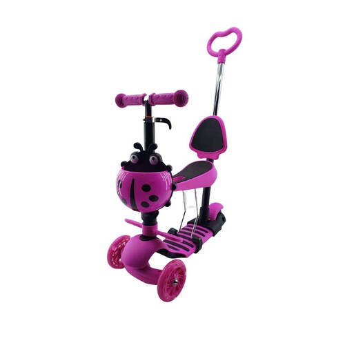 Patineta Scooter Monopatín 5 En 1 Niño Y Niña Luces Triciclo ROSADO – La  Tienda del Bebe