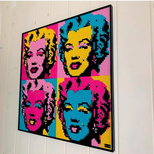 Set de Construcción Andy Warhol's Marilyn Monroe Lego