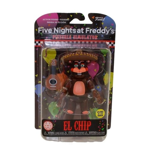Five Nights At Freddy's Pizza Simulator Glow Original Set 5 