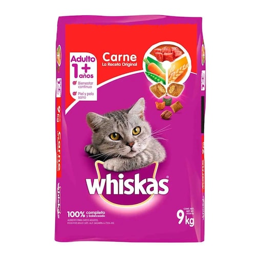 Alimento para Gato Whiskas Adulto 9 kg