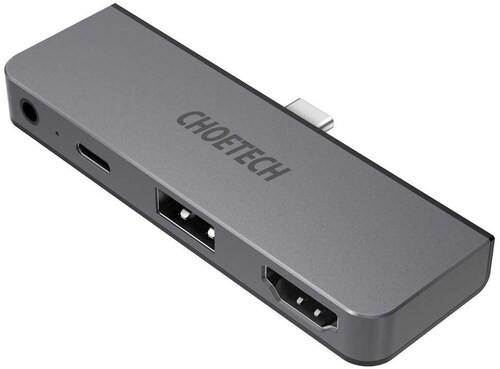 Adaptador USB Tipo C 4 en 1 compatible con MacBook.