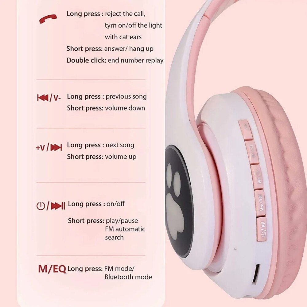 Audifonos de outlet bluetooth para niñas