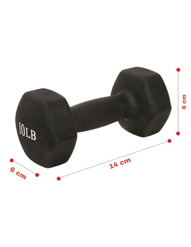  Mancuerna de Neopreno 10 lb Sunny Health & Fitness (par).