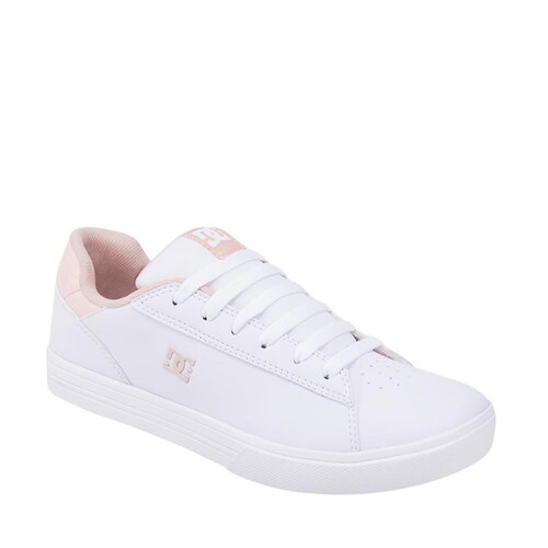 Tenis deportivo para mujer, color blanco, marca DC Shoes skate, mod. 887949
