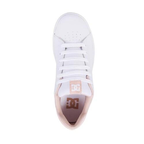 Tenis deportivo para mujer, color blanco, marca DC Shoes skate, mod. 887949