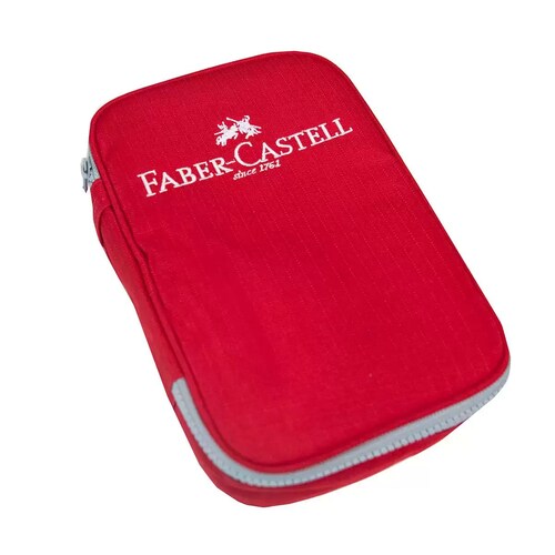 Faber Castell 24 Colores Estuche 34 Piezas Escuela Dibujo