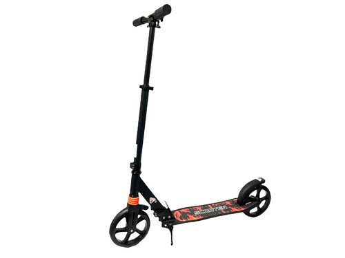 Scooter Eléctrico Pro Patín Plegable Para Adulto Aluminio Color Negro