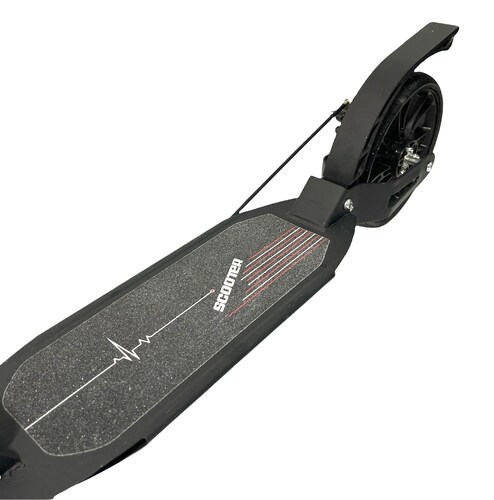 Scooter profesional de aluminio para niños y adultos, color negro, modelo 2524