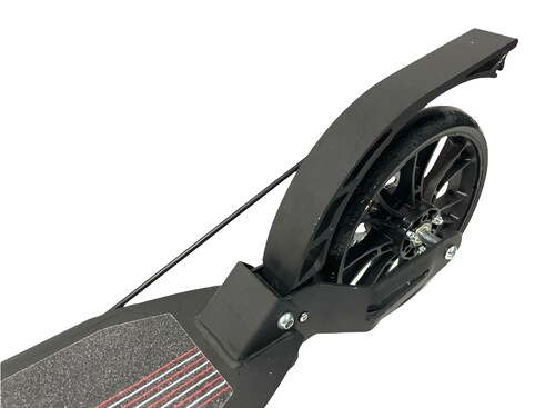 Scooter profesional de aluminio para niños y adultos, color negro, modelo 2524