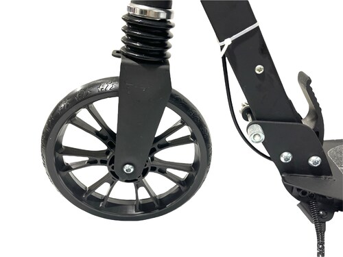 Scooter profesional de aluminio para niños y adultos, color negro, modelo 2524