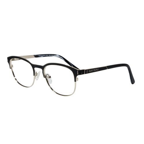 Armazón oftálmico Lente Graduable Redondo Acero Olive People Modelo 7501 Unisex