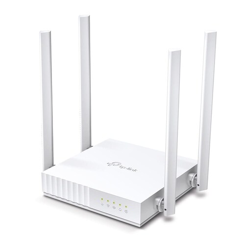 Router Wi-Fi TP-Link Archer C24, AC750, de doble banda, Multimodo, Blanco.