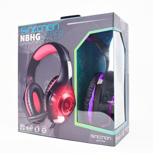 Audifonos Diadema Gamer Headset Xbox One S X Ps4 Nintendo Switch Necnon Con Adaptador Para Pc