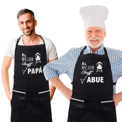 Mandil Parrillero Papá/Abuelo 
