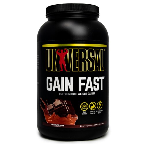 Proteina Universal Gain Fast Sabor  Chocolate + ADV Galleta Con  Chispas De Chocolate 65 Grs