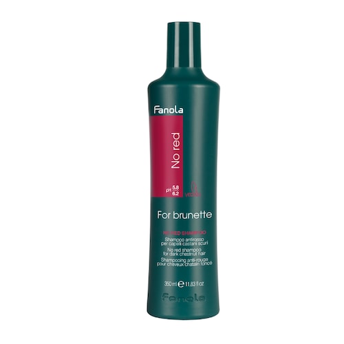 Shampoo No Más Rojos, No Red Fanola 350 ml.