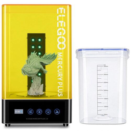 Elegoo Mercury Plus 2.0 Lavadora Y Curadora Impresiones 3d