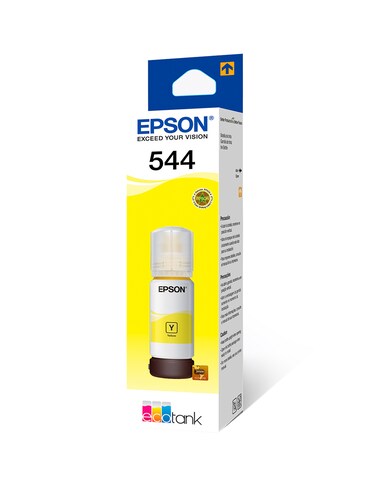 Kit 4 Botes de Tintas Epson EcoTank T544 L3250 L3210 L1210