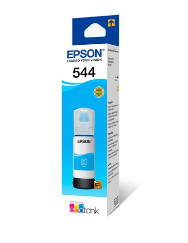 Kit 4 Botes de Tintas Epson EcoTank T544 L3250 L3210 L1210
