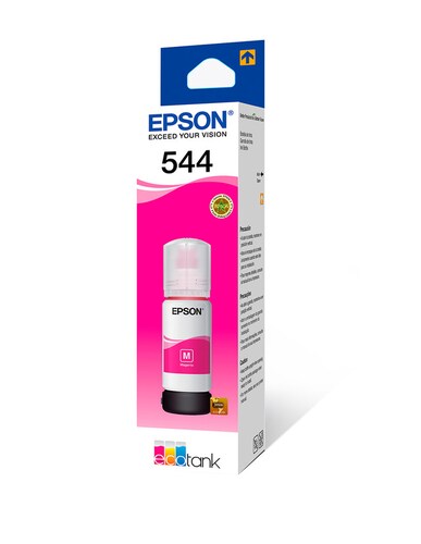 Kit 4 Botes de Tintas Epson EcoTank T544 L3250 L3210 L1210