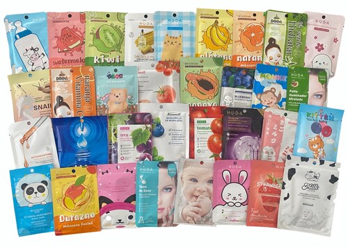 Paquete 10 Mascarillas Hidratantes + 10 Colágeno Labios + 10 Para Ojos.