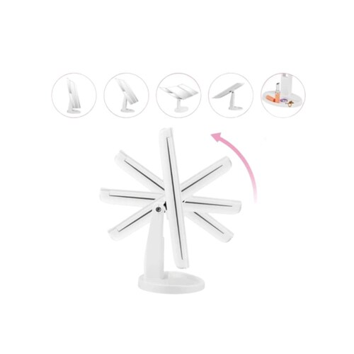 Espejo para maquillaje con aumento Gadgets & Fun Luces LED