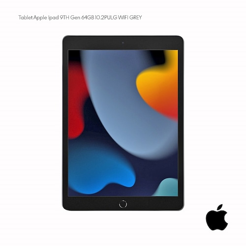 Apple iPad (9ª generación) 10.2" Wi-Fi 64GB - Gris espacial.