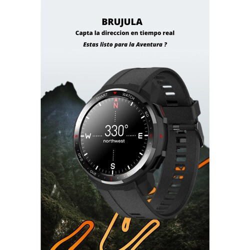 Reloj Inteligente Smartwatch MT12 con 8GB de Memoria Interna, Llamadas, Impermeable, Hombre Mujer