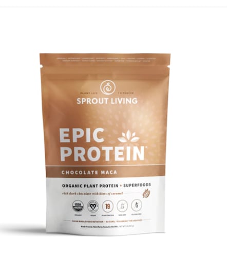Proteína en polvo Orgánica Epic Protein sabor Chocolate Maca