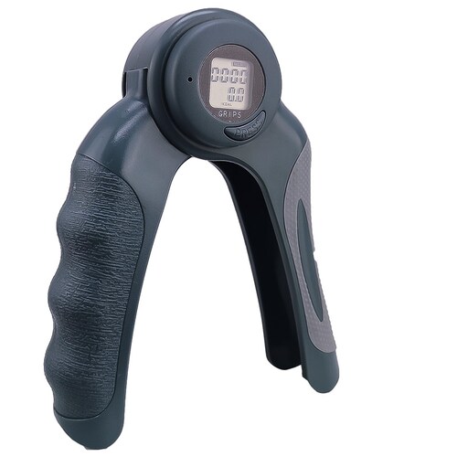Mancuerna Ejercitadora de Mano y Antebrazo con 3 Niveles Contador Digital de Tiempo y Repeticiones / Master / MH-HGRIPS