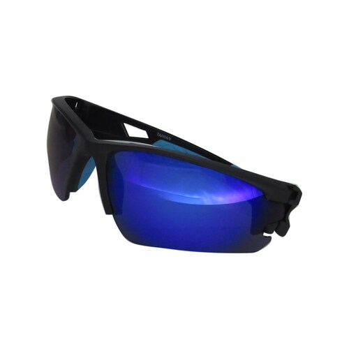 Lentes Ciclista Armazón Negro Micas Anti UV Colores Benotto