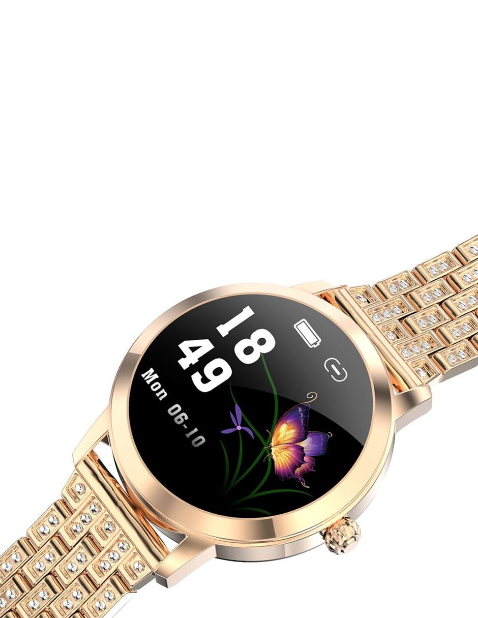 Reloj smartwatch online dorado