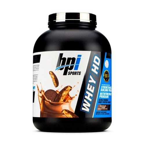Proteina BPI Sports Whey HD 4.2lbs Galleta de Chocolate