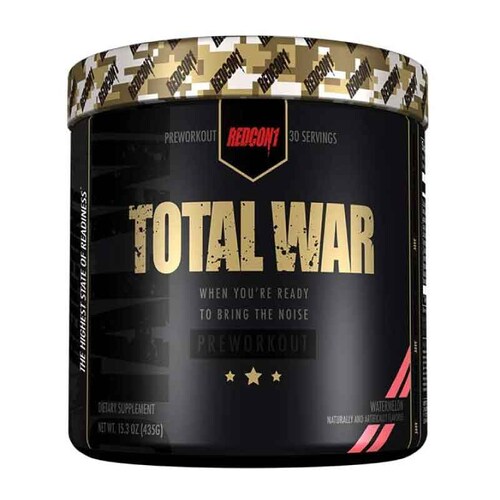 Pre-Entreno Redcon1 Total War 441g 30 Serv. - Mora Azul