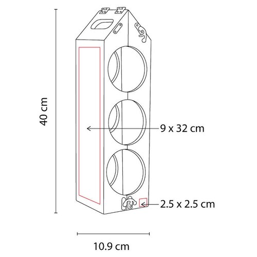 Base Soporte Para Botellas De Vino Desmontable
