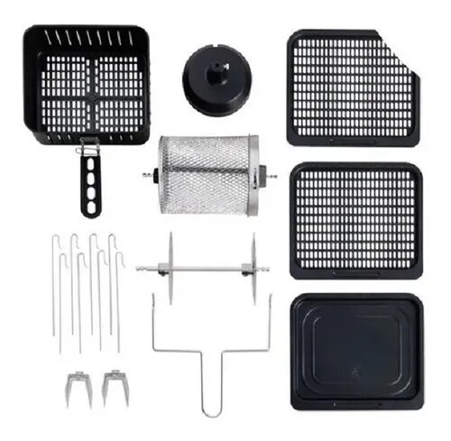Horno Eléctrico con Air Fryer Rosticero de 12.3 litros