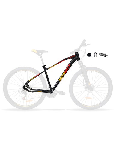 Cuadro Neumatt MTB R29 de Aluminio, Modelo Slayer, Con Tazas