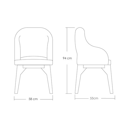 Silla london minimalista, sillón moderno para comedor o sala estilo escandinavo