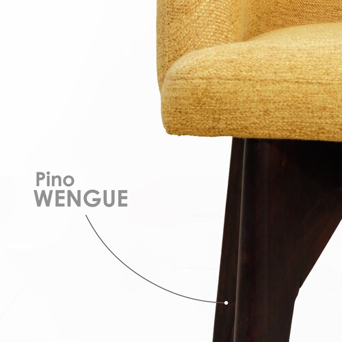 Silla london minimalista, sillón moderno para comedor o sala estilo escandinavo